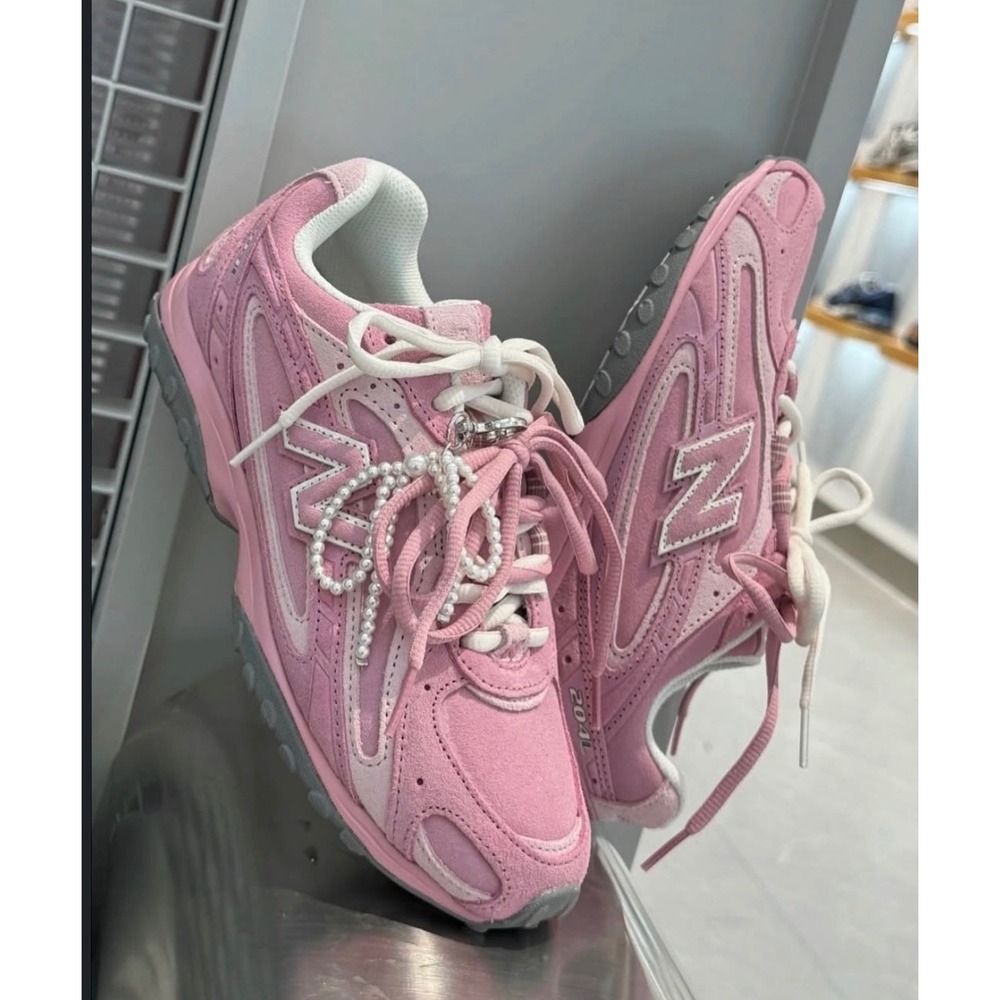 New Balance Pink Athletic Shoes